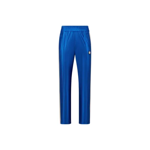 MONCLER GENIUS x PALM ANGELS Palm Angles Collaboration Collection Вязаные спортивные брюки унисекс синие