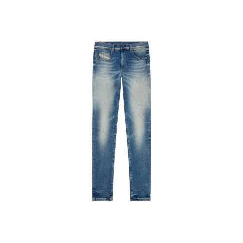 DIESEL Light Blue Men's Jeans DIESEL Светло-голубые мужские джинсы