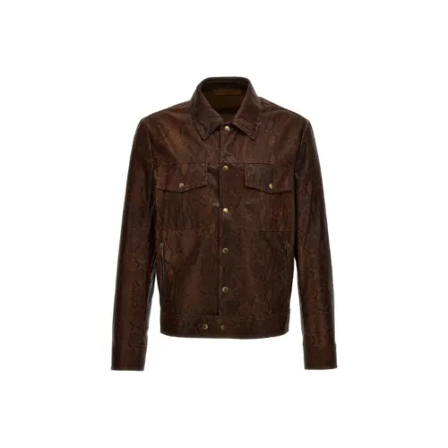 SALVATORE SANTORO Куртки и Пальто Мужской Коричневый