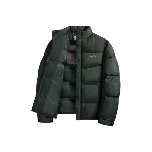 Dance with Wolves Пуховик Мужской Армейский Зеленый