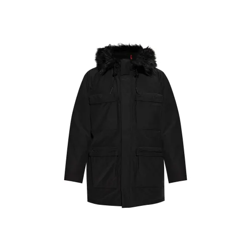 DIESEL FW24 Пуховик Мужской Черный