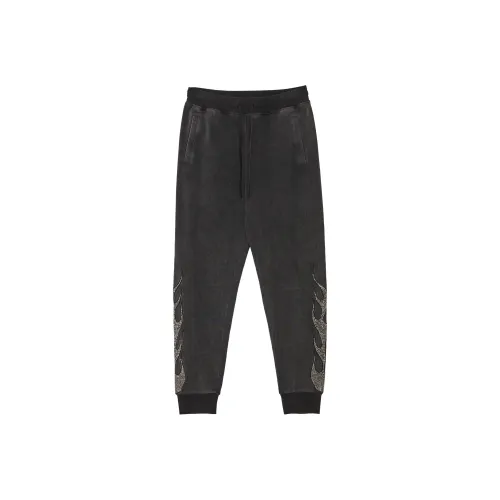 Ed Hardy Темный Мраморный Цвет E1PCM010 Мужские Вязаные Спортивные Штаны