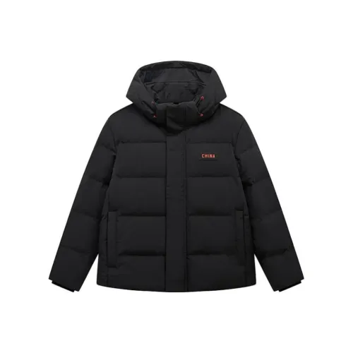 XTEP Basketball Collection Пуховик Мужской Глубокий Черный