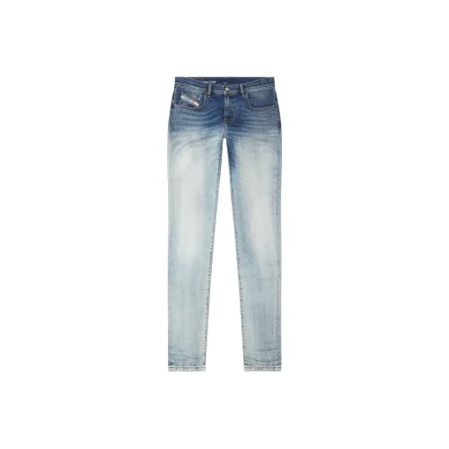 DIESEL Light Blue Men's Jeans DIESEL Светло-голубые мужские джинсы