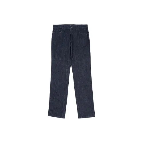 Ferragamo Blue Men's Jeans Феррагамо Синий Мужские Джинсы