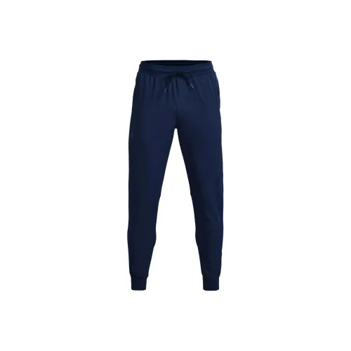 Under Armour Sportstyle Темно-синие мужские вязаные тренировочные штаны