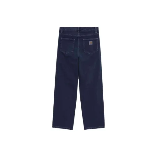 Carhartt WIP Армия Синий Мужской Джинсы