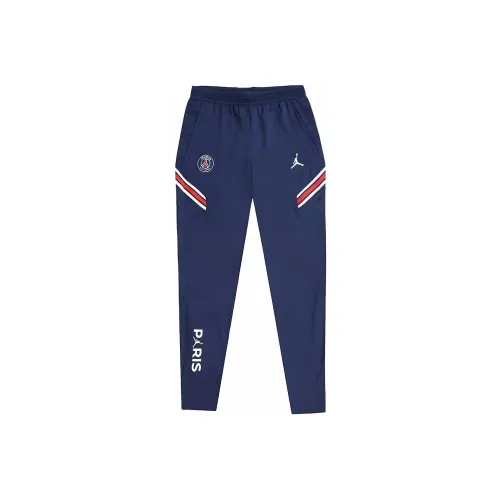 Nike Blue Men's Knitted Training Pants Nike Синий Мужские Вязаные Тренировочные Штаны
