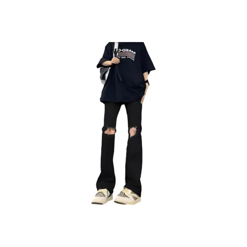 UNthemed Черные Унисекс Джинсы