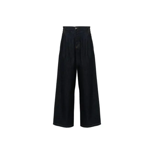 DRIES VAN NOTEN Индиго Мужские Джинсы