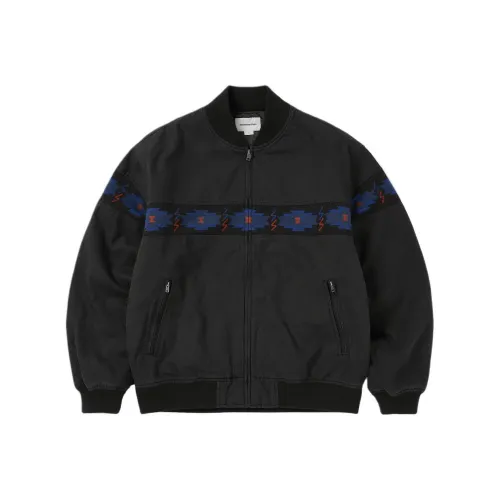 Thisisneverthat FW24 Утепленная куртка-бомбер Унисекс Черная