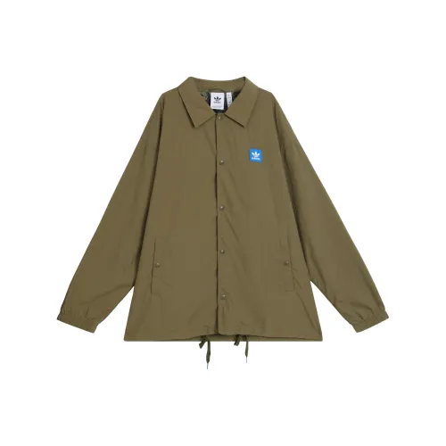 Adidas Originals CITY SKATE Куртки и пальто Мужские Слоистые Оливково-зеленый Темно-зеленый