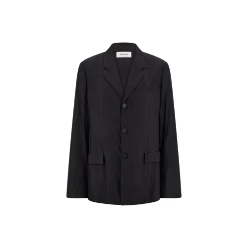 FERRAGAMO Бизнес костюм пальто мужской черный