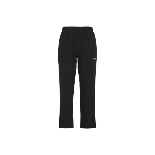 Nike Dri Fit Вязаные Тренировочные Штаны Мужские Черные