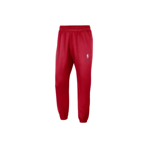 Nike Red Men's Knitted Training Pants Nike Красные Мужские Вязаные Тренировочные Штаны