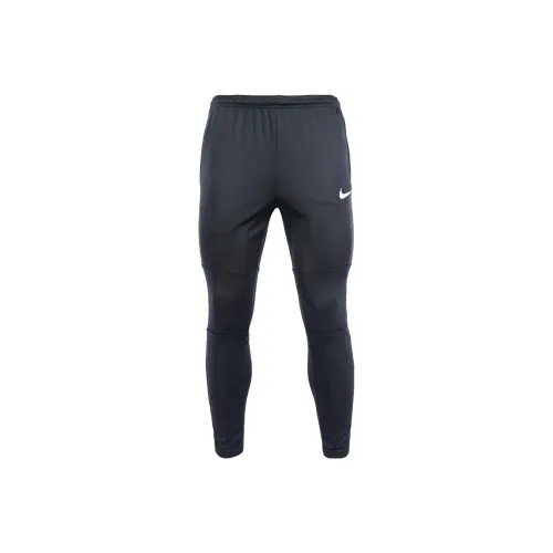 Nike Черные Мужские Вязаные Тренировочные Штаны