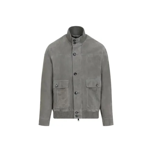 Brioni Зеленые Мужские Куртки