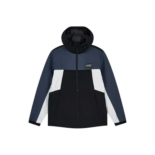 361° Variety Тренировки Коллекция Пуховая куртка Мужская Супер-черная