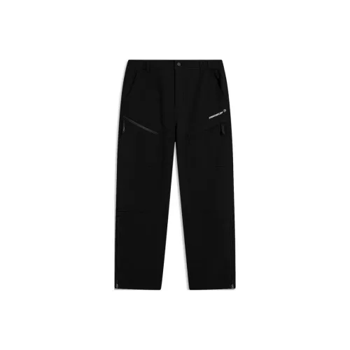 LINING CF Вязаные тренировочные брюки мужские черные