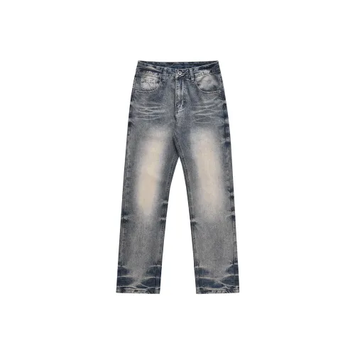 MT99 Светло-синий Унисекс Джинсы