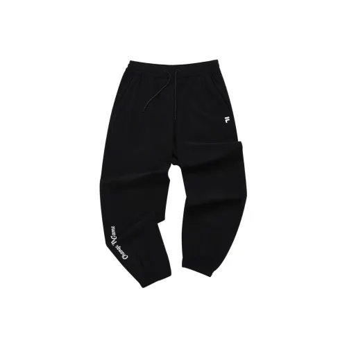 FILA FUSION URBAN TECH Вязаные спортивные брюки мужские черные