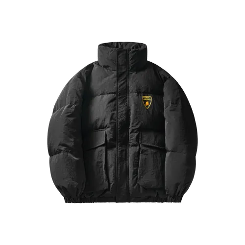 AUTOMOBILI LAMBORGHINI Down Jacket Unisex Black