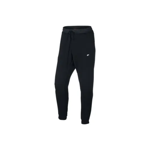 Nike Черные Мужские Вязаные Тренировочные Штаны