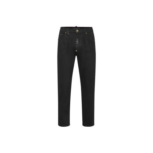 PHILIPP PLEIN Черные Мужские Джинсы