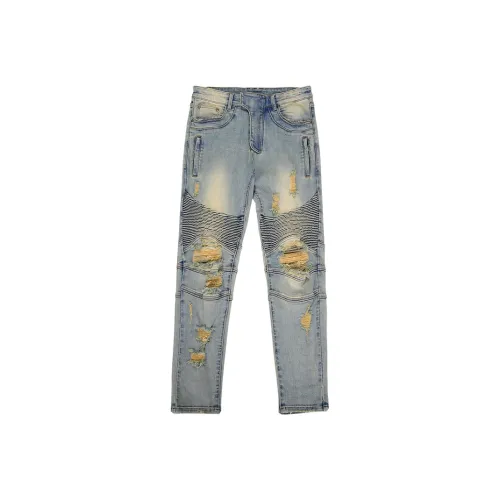 BLUESFLY Джинсы Мужские Светло-Синие