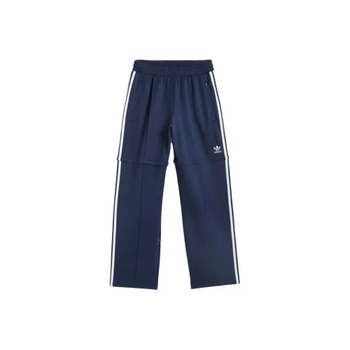 Adidas Originals adidas x Pop Trading Company Вязаные тренировочные штаны унисекс темно-синий