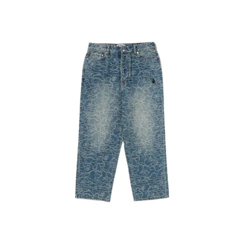 A BATHING APE SS25 Мужские Джинсы