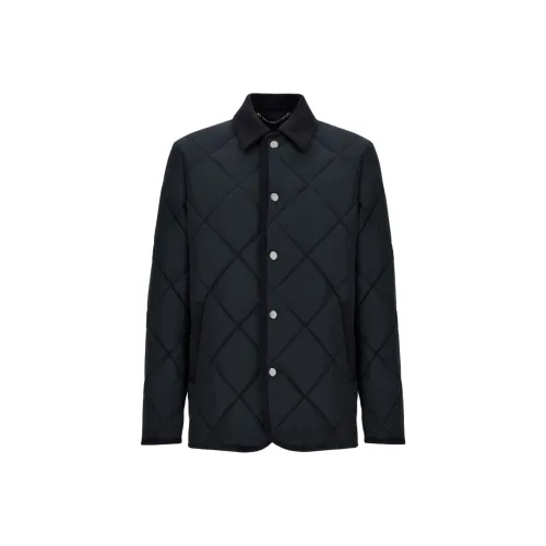 Canali Куртки и Пальто Мужской Синий