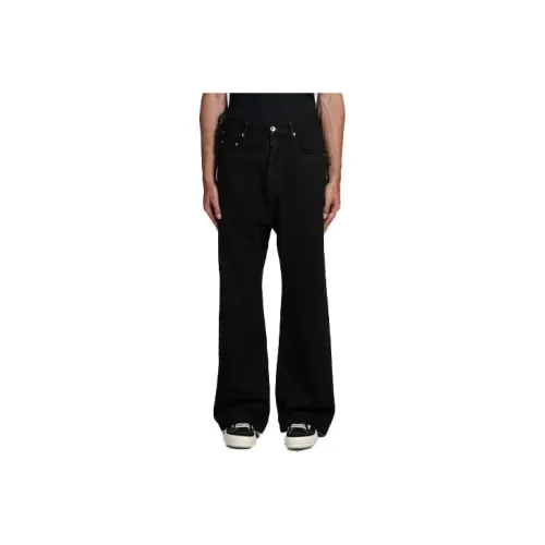 Rick Owens DRKSHDW Черные Мужские Джинсы