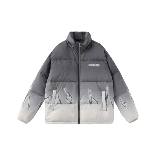 Clubxxhh Пуховик Унисекс Silver