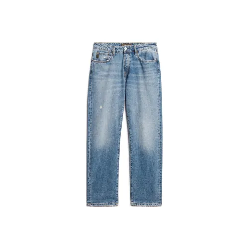 SUPERDRY Blue Men's Jeans SUPERDRY Синий Мужские Джинсы