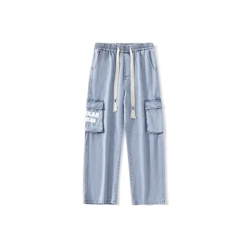 Белый медведь Унисекс Джинсы