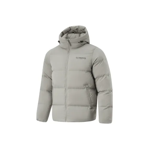 Fitness Series Мужская пуховая куртка цвет скальная серый