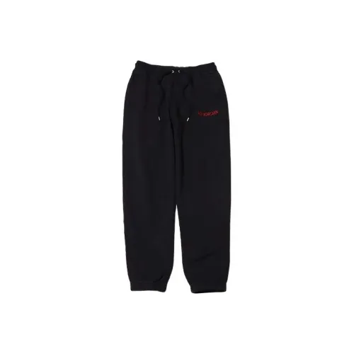 NIKE Черные Унисекс Вязаные Тренировочные Брюки