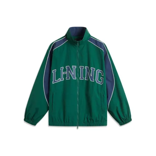 LINING Lotus Leaf Тренчкот Мужской LUSH Зеленый Темный Корабельный Синий