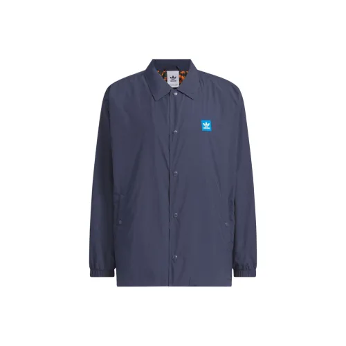 Adidas Originals CITY SKATE FW24 Куртки и пальто Мужской Синий Серый Угольный Черный