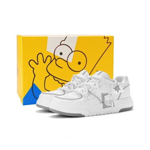 Симпсоны Амортизация Устойчивый к истиранию Легкий Дышащий Увеличение высоты Низкие Кроссовки для скейтбординга Мужские