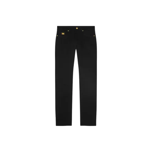 VERSACE Мужские черные джинсы