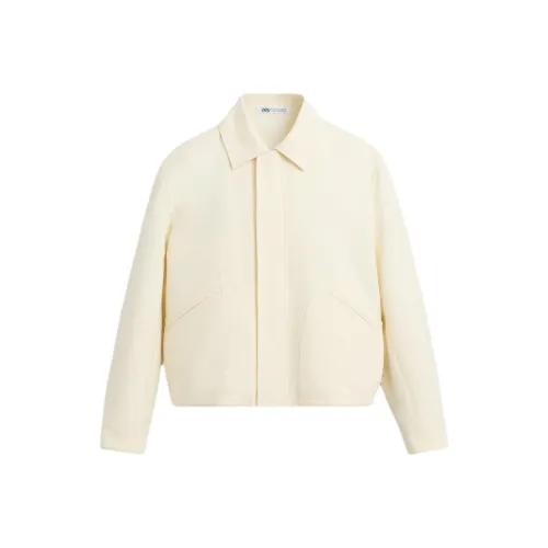 ZARA Белый Мужской Куртки