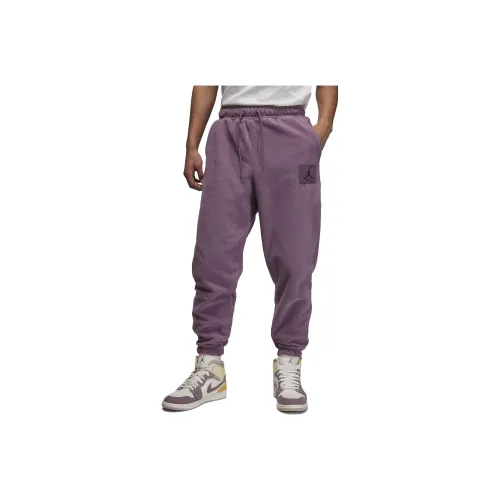 Jordan Flight Fleece Вязаные Тренировочные Штаны Мужские Фуксия