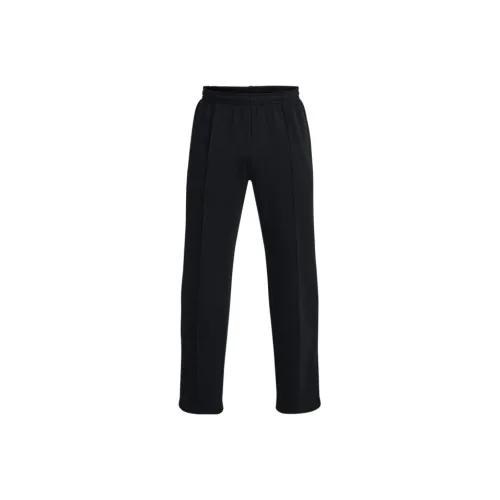 Under Armour Unstoppable Черные Мужские Вязаные Тренировочные Штаны