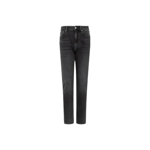 Calvin Klein 1BY Denim Черные Мужские Джинсы