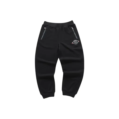 FILA FUSION x FACETASM Вязаные тренировочные брюки мужские элегантный черный