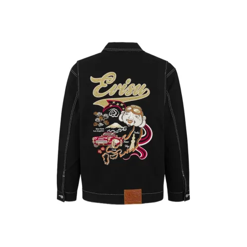 EVISU 2025 Spring Куртки и Пальто Мужской Черный