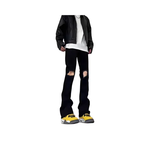 UNthemed Черные Унисекс Джинсы