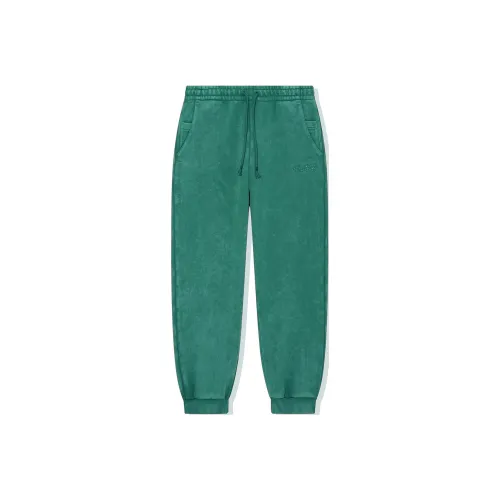 LINING Vital series Вязаные тренировочные штаны унисекс Темный Дворцовый зеленый